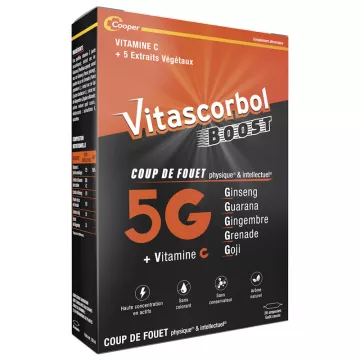 VITASCORBOLBOOST 5G 20 injectieflacons