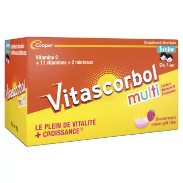Vitascorbol Multi Junior 30 comprimidos