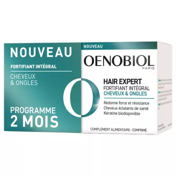 Oenobiol Hair Expert Fortificante completo para cabelos e unhas