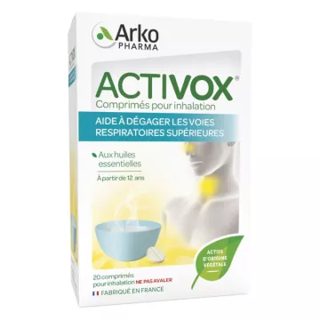 Arkopharma Activox-tabletten voor inhalatie met etherische oliën