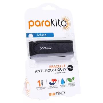 Parakito Oplaadbare Muggenafstotende Armband Effen Voor Volwassenen
