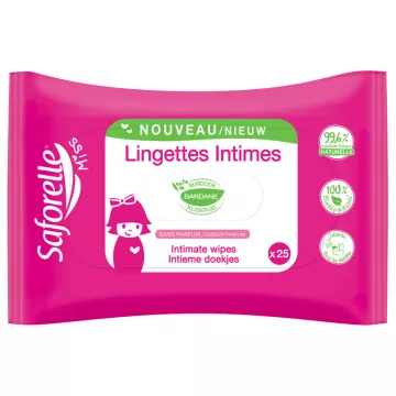 Saforelle Miss Lingettes Intimes x25