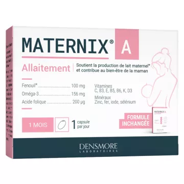 Maternix A Allaitement Densmore 30 capsules