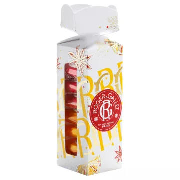 Roger&Gallet Scatola energizzante per cracker con ciottoli da bagno