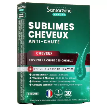 Santarome Sublime против выпадения волос, 30 таблеток
