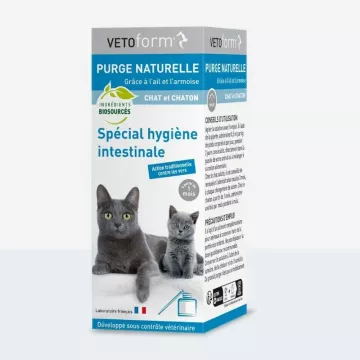 Vetoform Natural Purge Líquido para Gato e Gatinho 50 ml