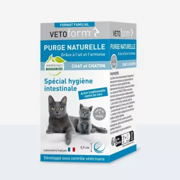 Vetoform Natural Purge Cat and Kitten 50 tablets