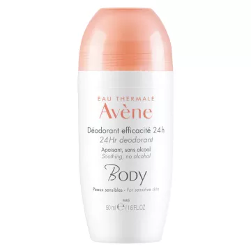 Avène Body Déodorant Efficacité 24h 50 ml