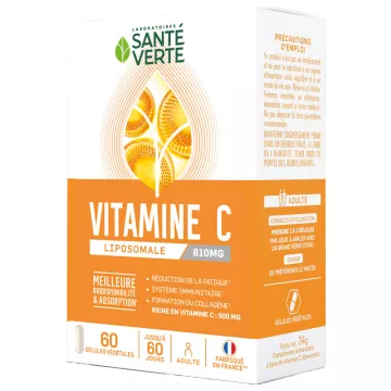 Santé Verte Vitamina C Lipossomal 60 Cápsulas