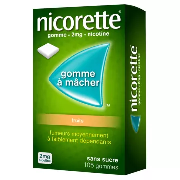 Nicorette GUM 2MG FRUTO DE AÇÚCAR 30