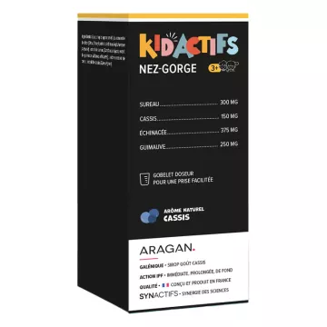 Synactif Kidactif Jarabe Nariz-Garganta para Niños 125 ml