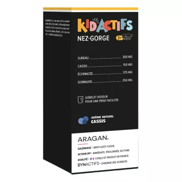 Synactifs Kidactifs Nez-Gorge Sirup Kind 125 ml