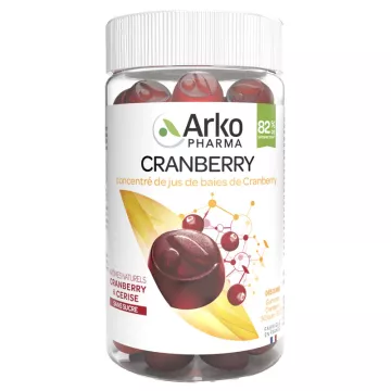 Arkopharma Gummies Cranberry 60 жевательных конфет