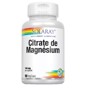Solaray Citrate de Magnésium 90 gélules