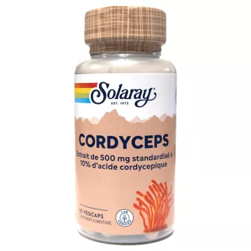 Solaray Cordyceps 500 mg 60 capsules végétales