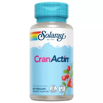 Solaray Cran Actine Cranberry + Vitamine C 60 capsules