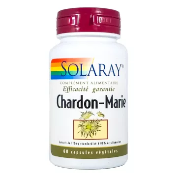 Solaray Extrait de Chardon-Marie 175 mg 60 gélules