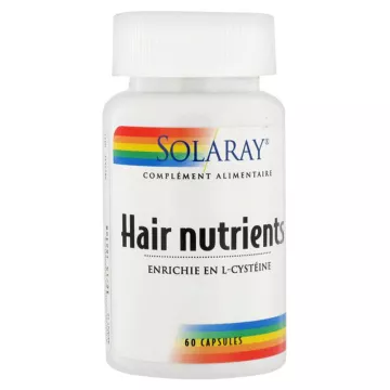 Solaray Hair Nutrients Angereichert mit L-Cystein 60 Kapseln