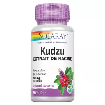Solaray Extrait de Racine de Kudzu 150 mg 60 gélules