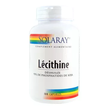 Solaray De-oiled Lecithin 100 capsules