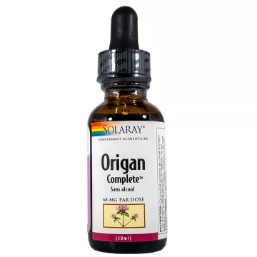 Solaray Origano Complete 68 mg Senza alcool 30 ml
