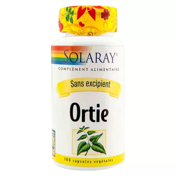 Solaray Ortiga Sin Excipiente 450 mg 100 cápsulas