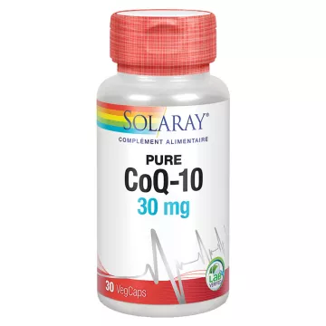 Solaray Pure CoQ-10 30 мг 30 капсул