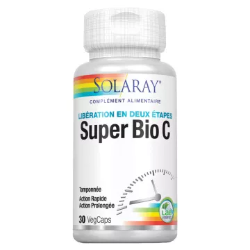 SOLARAY SUPER BIO C BUFFERED 500 mg capsule 30