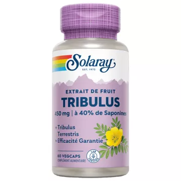 Solaray Extrait de Fruit de Tribulus 450 mg 60 capsules