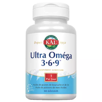 Ultra Oméga 3-6-9 Kal 50 Softgels