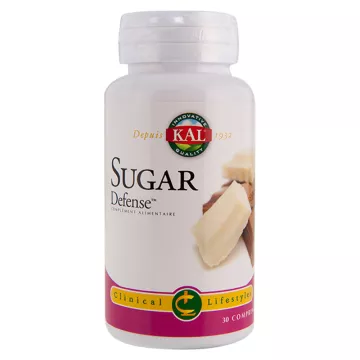 Sugar Défense Kal Régulation Glycémie 30 Comprimés