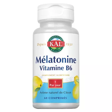 Vitamine B6 Solaray MELATONINE 60 sublinguale