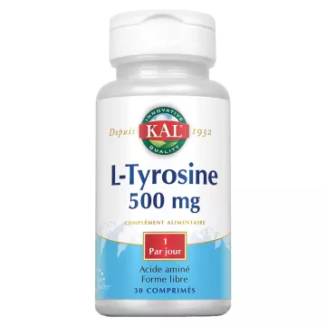 Kal L-Tyrosine 500 mg 30 tabletten