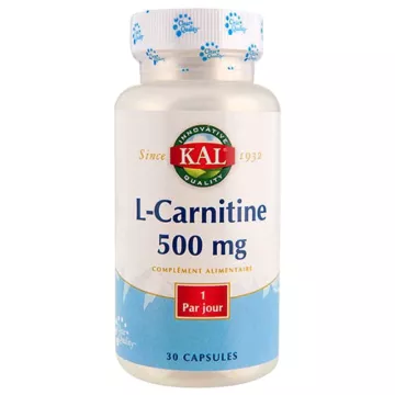 KAL L-Carnitina 500 mg 30 capsule