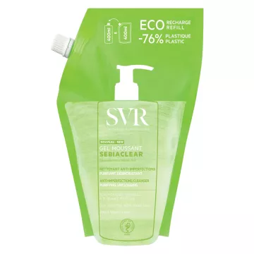 SVR Sebiaclear Gel Detergente Schiumogeno Senza Sapone 400 ml