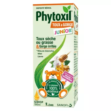 Phytoxil Toux & Gorge Junior Toux Sèche ou Grasse 100 ml