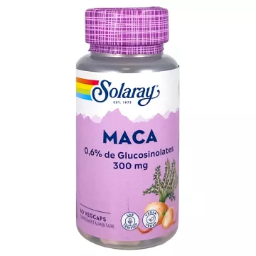 Solaray Maca 300 mg 60 cápsulas