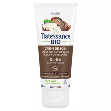 Natessance Crema senza risciacquo al karitè 100 ml