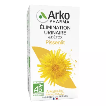 Arkogélules Pissenlit Élimination de l'Eau Bio 45 gélules