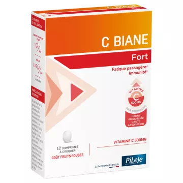 C-Biane Fort 12 Kautabletten Pileje