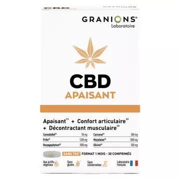 Granions CBD Verzachtend 30 Tabletten