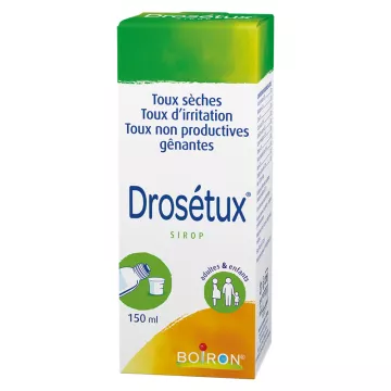 Drosétux Dry cough 150ML Boiron homeopathic syrup