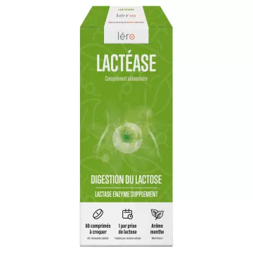 Léro Lactease intolerância à lactose 60 comprimidos