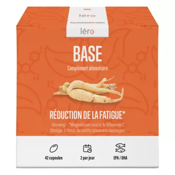 Lero Base réduction fatigue 42 capsules