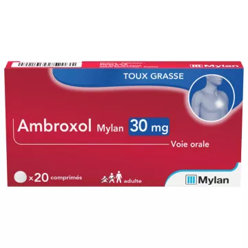 Mylan Viatris Conseil Ambroxol 30 mg Toux Grasse 20 comprimés