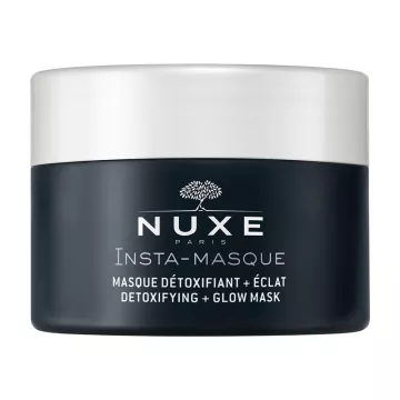 Mascarilla desintoxicante Nuxe Insta + brillo carbón 50ml