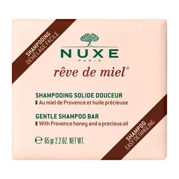 Shampoo solido delicato Nuxe Rêve de Miel 65g