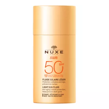 Nuxe Sun Fluide Léger Protection Solaire SPF50 50ml