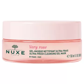 Nuxe Very Rose mask Ultra fresh cleansing gel jar 150 ml