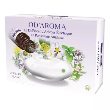 Dr Valnet Od'aroma Diffusore di aromi elettrico in porcellana